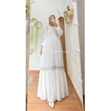 Reyna-005 Gamis Cerutty Babydoll Bordir